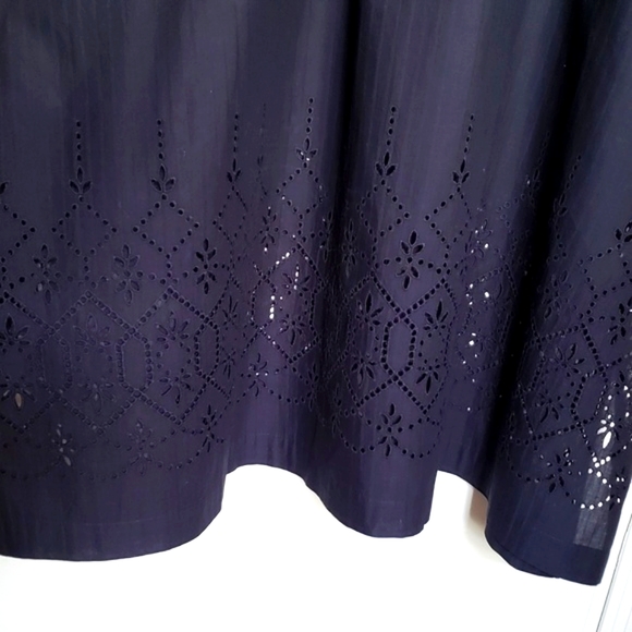 Cauliflower Navy Blue Dress CA 16FT461 NWT - Picture 6 of 8
